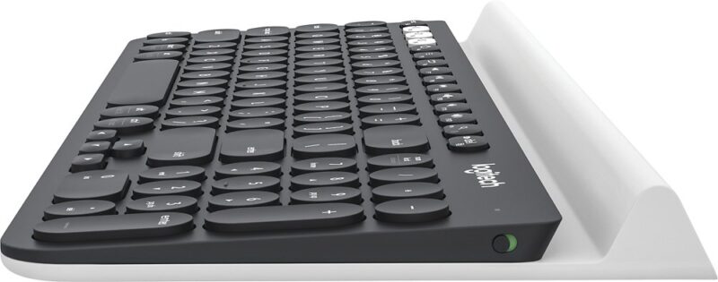 Logitech - K780 Full-size Wireless Scissor Keyboard - Graphite 920-008149 - Image 4