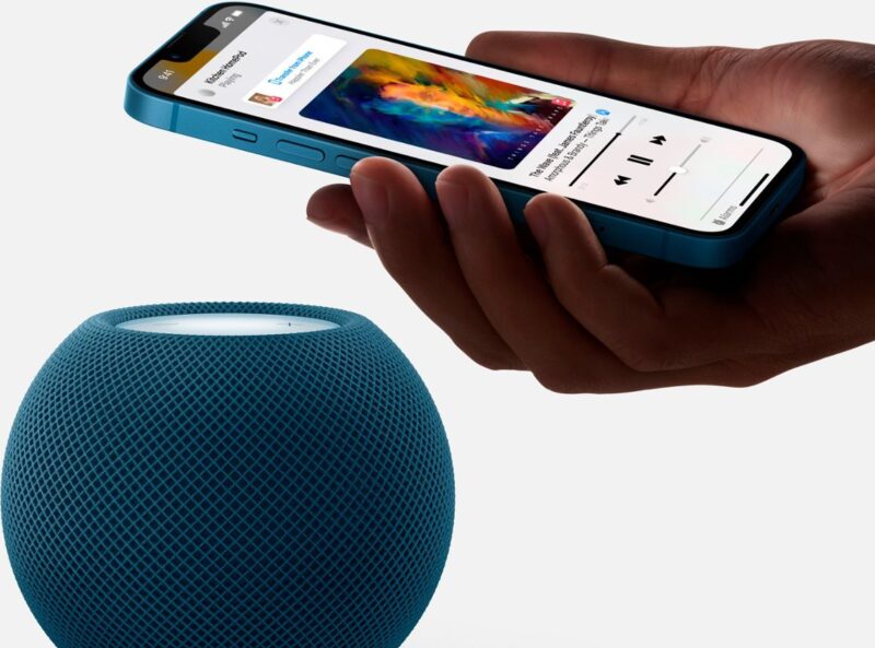 Apple - HomePod mini - Blue MJ2C3LL/A - Image 3
