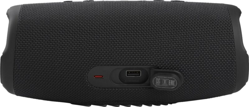 JBL - CHARGE5 Portable Waterproof Speaker w/ Powerbank - Black - Image 4