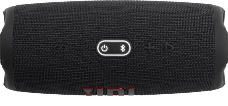 JBL - CHARGE5 Portable Waterproof Speaker w/ Powerbank - Black - Image 3