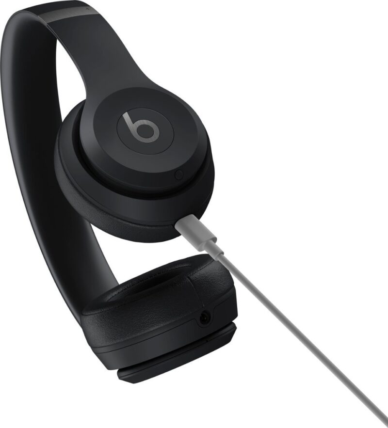 Beats Solo 4 True Wireless On-Ear Headphones - Matte Black MUW23LL/A - Image 6