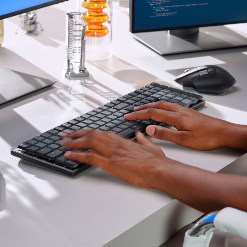 Logitech - MX Mechanical Wireless Mechanical Tactile Switch Keyboard 920-010547 - Image 5