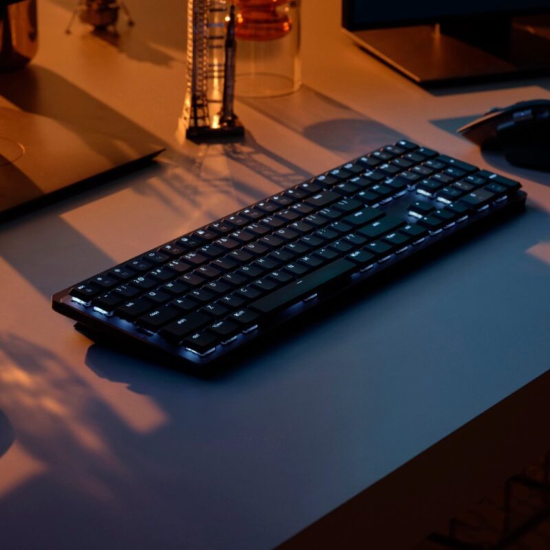 Logitech - MX Mechanical Wireless Mechanical Tactile Switch Keyboard 920-010547 - Image 4