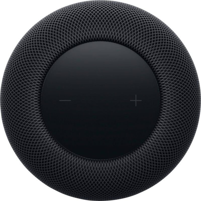 Apple - HomePod (2nd Generation) Smart Speaker with Siri - Midnight MQJ73LL/A - Image 2
