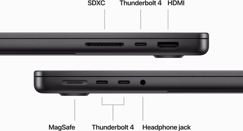 14-inch MacBook Pro M4 10-core 10-core 16GB 512GB MW2U3LL/A - Image 6