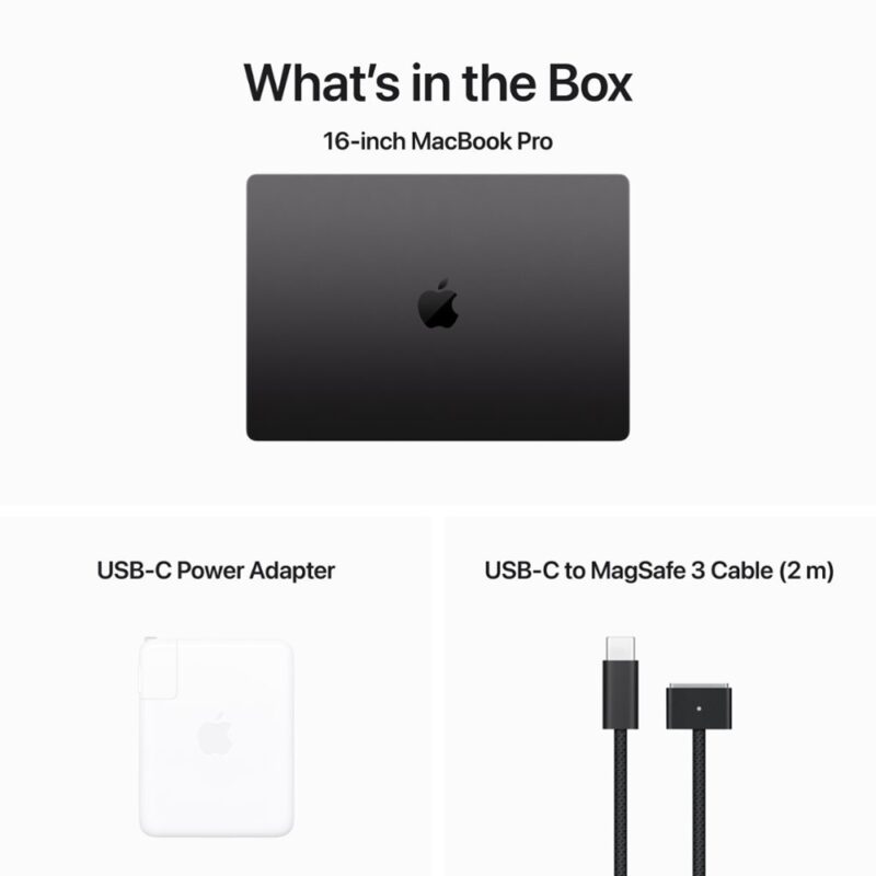 16-inch MacBook Pro M3 Max 16-core 40-core 48GB 1TB MUW63LL/A - Image 2