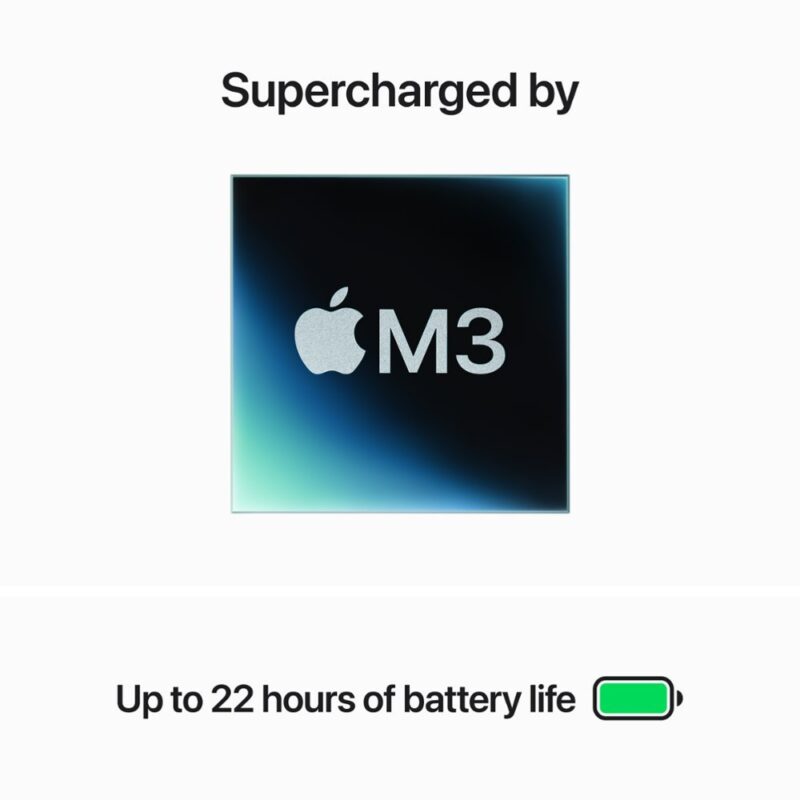 14-inch MacBook Pro M3 8-core 10-core 8GB 1TB MTL83LL/A - Image 6