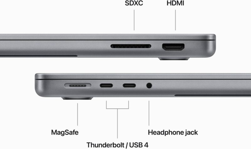 14-inch MacBook Pro M3 8-core 10-core 8GB 1TB MTL83LL/A - Image 3