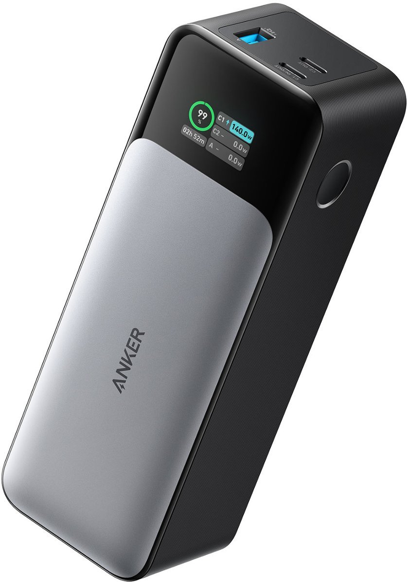 Anker - Power Bank (24000mAh, 140W, 3-Port) A1289011