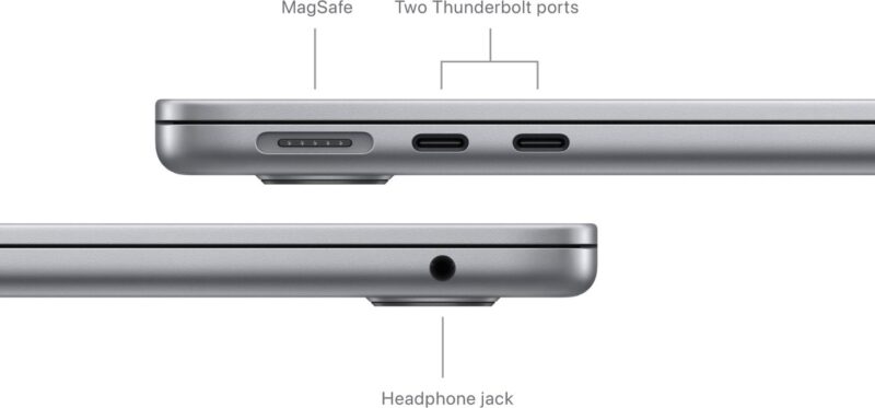 13-inch MacBook Air M3 8-Core CPU 8-Core GPU 8GB 256GB MRXN3LL/A - Image 3