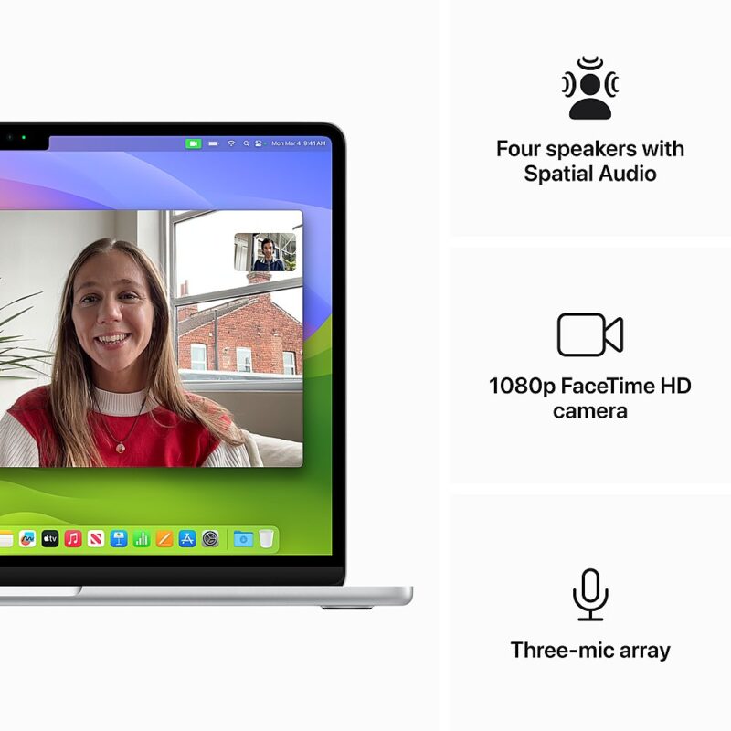 13-inch MacBook Air M3 8-Core CPU 8-Core GPU 16GB 256GB MC8H4LL/A - Image 6