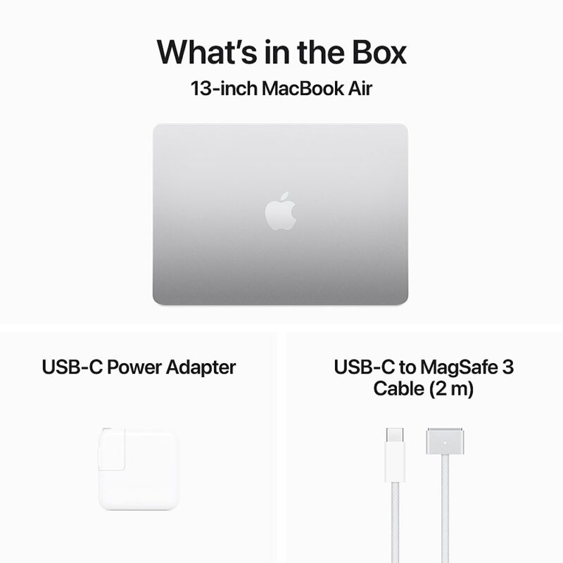 13-inch MacBook Air M3 8-Core CPU 8-Core GPU 16GB 256GB MC8H4LL/A - Image 7
