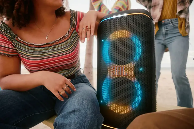JBL - PartyBox Club 120 Portable Wireless Party Speaker - Black - Image 7