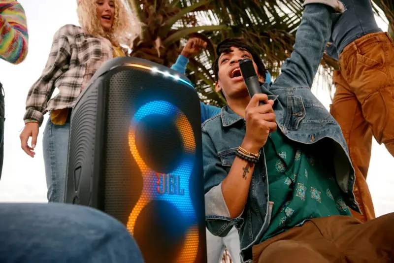 JBL - PartyBox Club 120 Portable Wireless Party Speaker - Black - Image 6