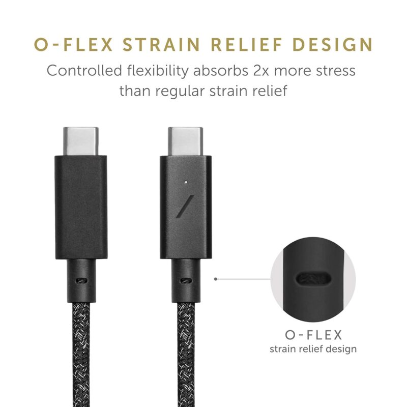 Native Union Desk Cable 100W USB-C TO USB-C Cable w/ Weighted Anchor - Image 5