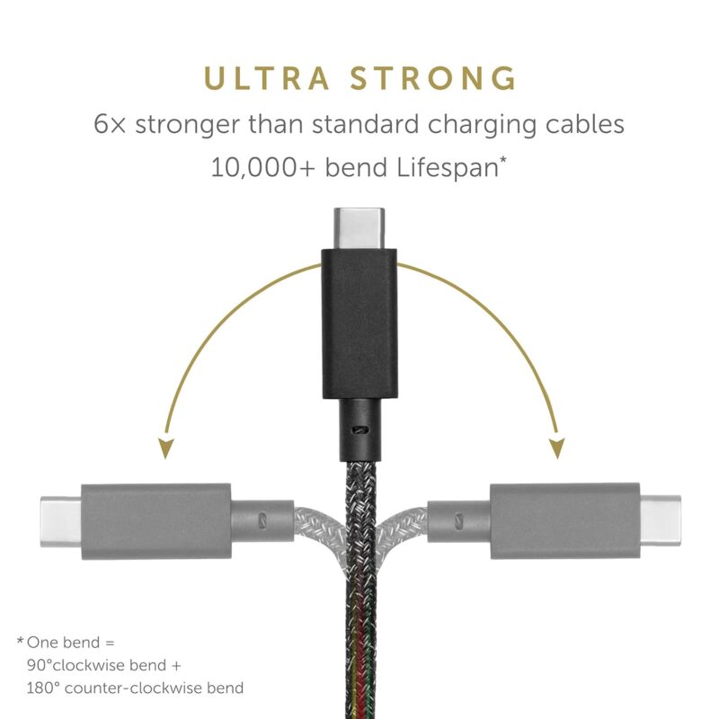 Native Union Desk Cable 100W USB-C TO USB-C Cable w/ Weighted Anchor - Image 4
