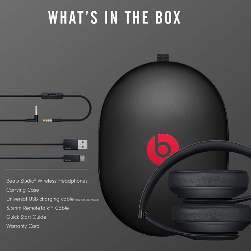 Beats Studio3 Wireless Noise Cancelling Headphones MX3X2LL/A - Image 7