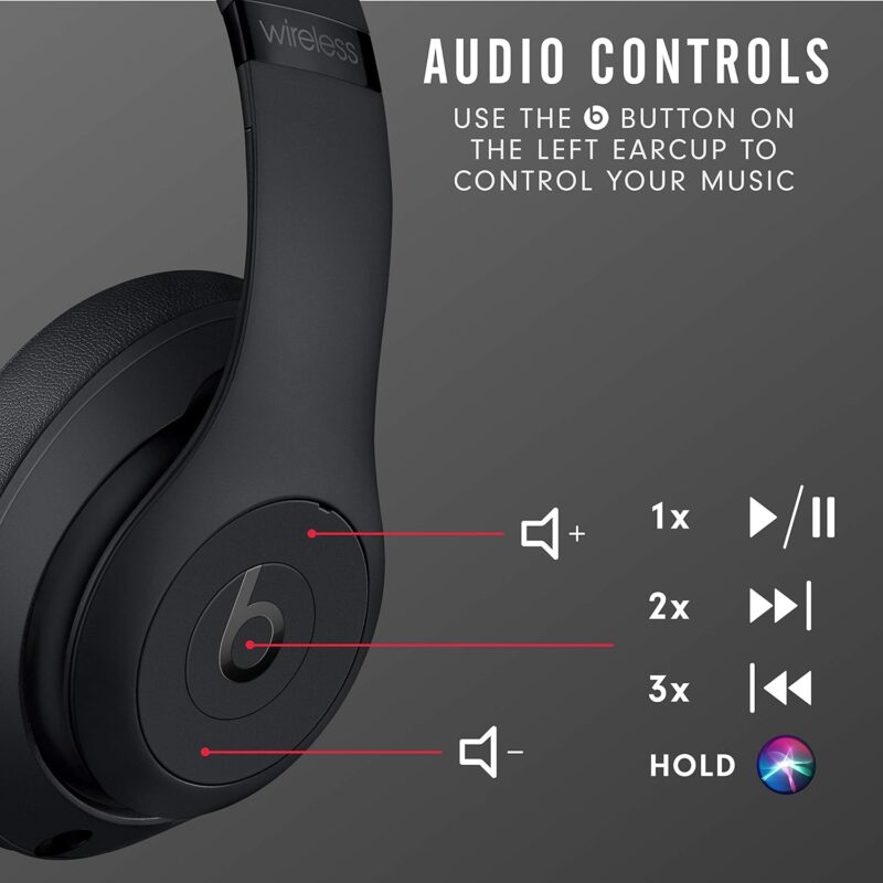 Beats Studio3 Wireless Noise Cancelling Headphones MX3X2LL/A - Image 6