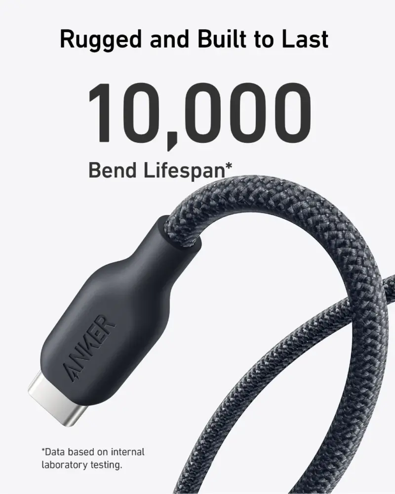 Anker 543 USB-C to USB-C Cable (Bio-Braided) A80E6 - Image 5