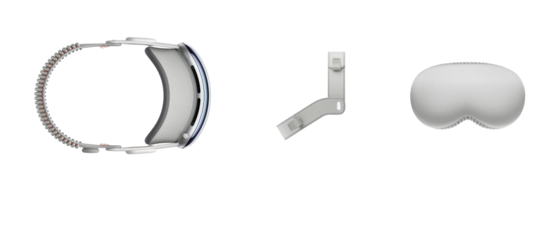 Apple Vision Pro 1TB, Solo Knit Band - M, Dual Loop Band - M, Light Seal - 21W - Image 5
