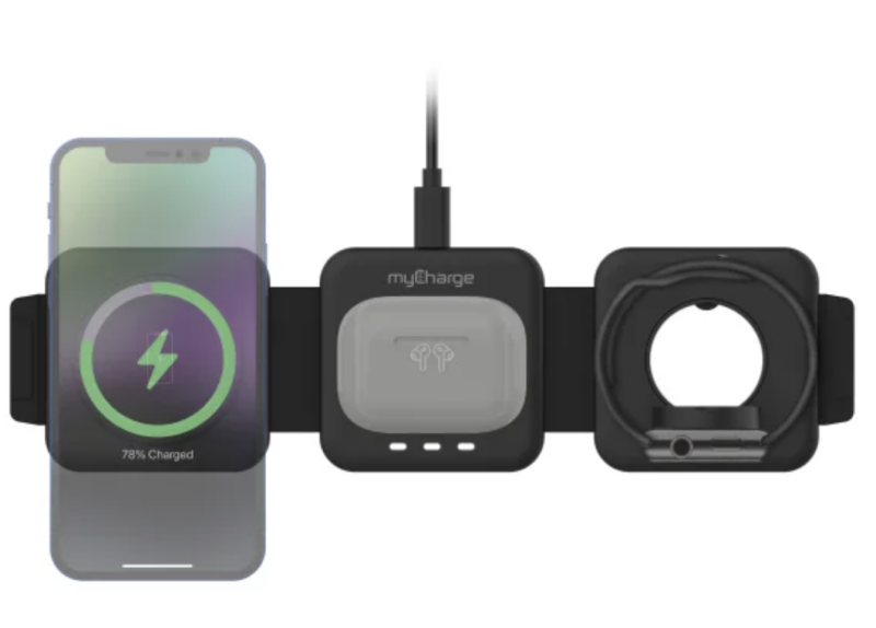 MyCharge 3-in-1 Wireless Charging Pad CTP225K-A - Image 4