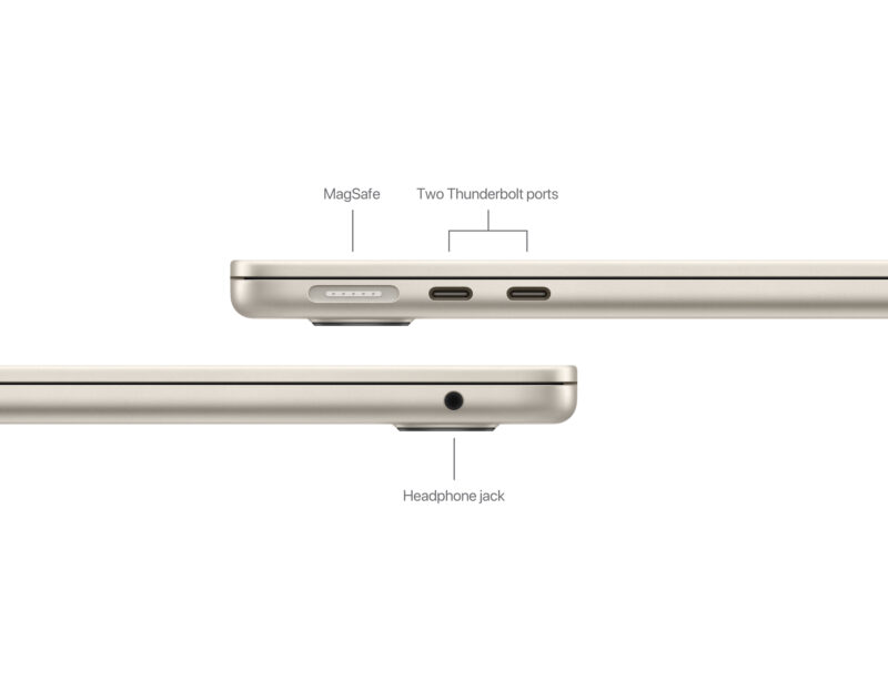 13-inch MacBook Air M3 8-Core CPU 10-Core GPU 16GB 512GB MXCU3LL/A - Image 6