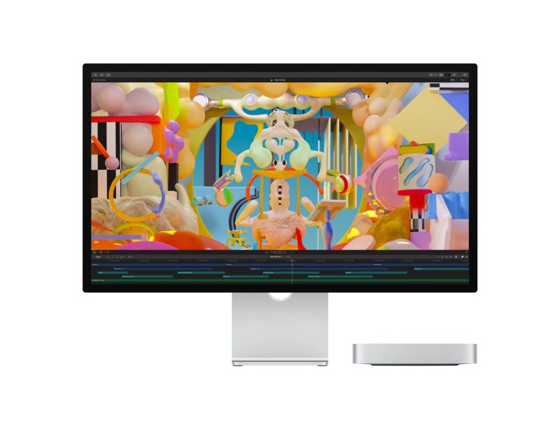 Mac mini M2 Pro 10-Core CPU 16-Core GPU 16GB 512GB w/ Studio Display 5k Studio Display Tilt-Adjustable MK0U3LL/A MNH73LL/A