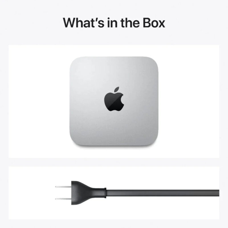 Mac mini M2 8GB 512GB 8-Core CPU 10-Core GPU MMFK3LL/A - Image 3