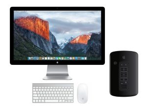 Mac Pro 3.5GHz 6-core Xeon E5 32GB 512GB D500 w/ Thunderbolt 27 inch