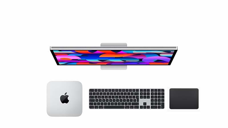 Mac Studio M1 Max 10-core CPU 24-core GPU 32GB Memory 512GB SSD w/ Studio Display Tilt- and height-adjustable stand