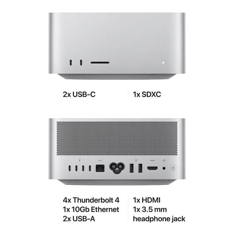 Mac Studio M1 Ultra 64GB 1TB 20‑Core CPU and 48‑Core GPU MJMW3LL/A - Image 6