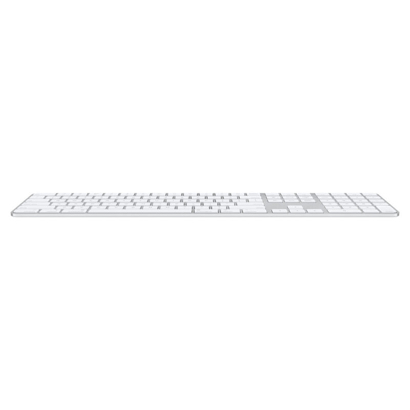 Magic Keyboard w/Touch ID and Numeric Keypad (Lightning) - White Keys A2520, MK2C3LL/A - Image 2