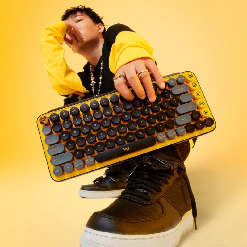 Logitech - POP Keys Wireless Mechanical Tactile Switch Keyboard for Mac - Image 6