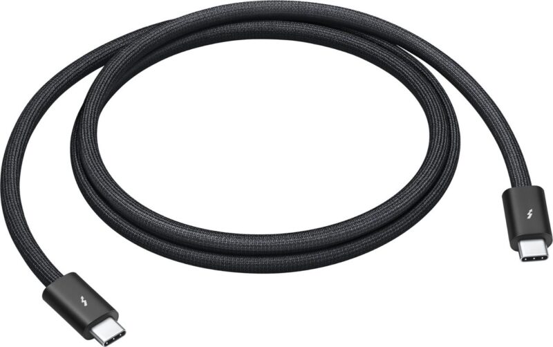 Apple - Thunderbolt 5 Pro Cable (1 m) A3189 MC9C4AM/A