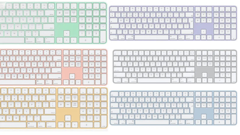 Color Magic Keyboard Numeric w/Touch ID A2520