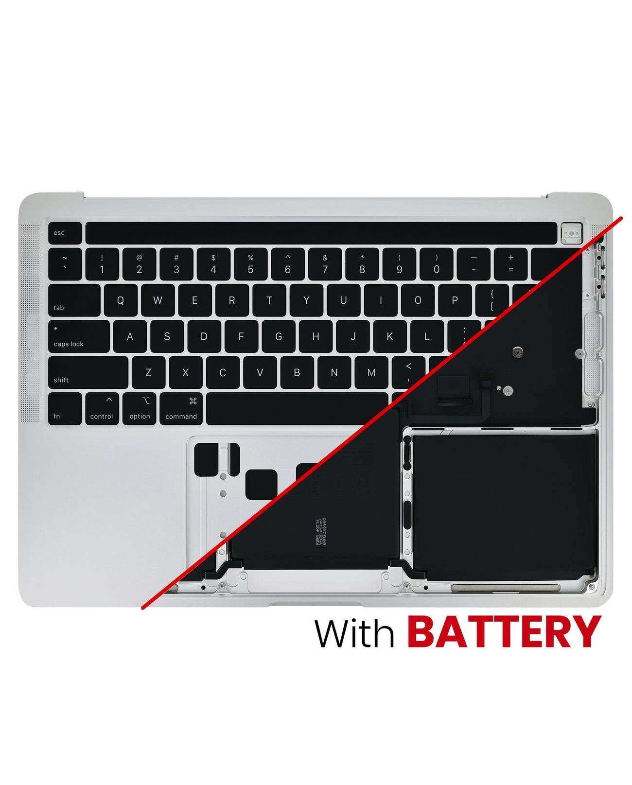 Complete Top Case (w/ Battery)