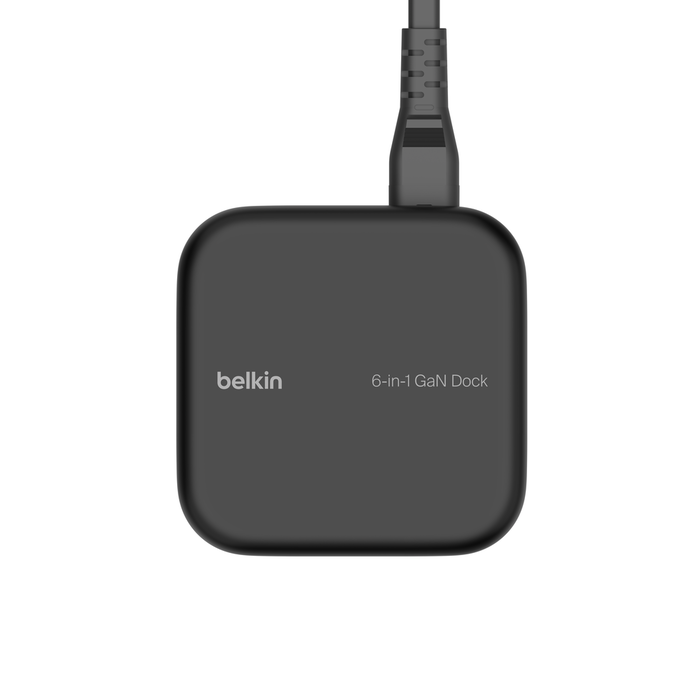 Belkin - USB-C 6-in-1 Core GaN Docking Station INC018ttBK - Image 7