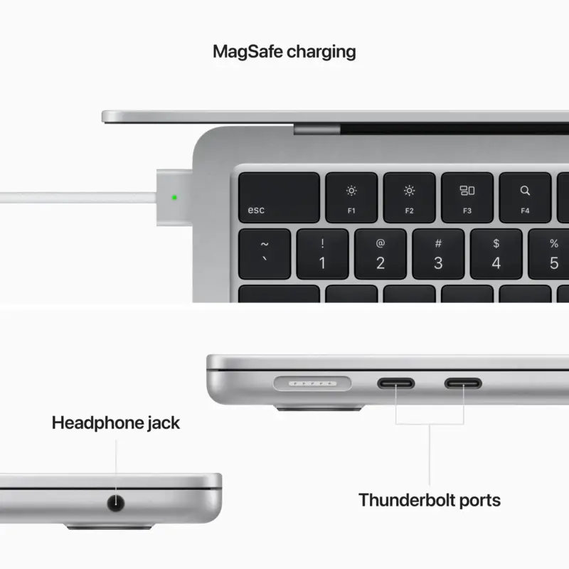 13-inch MacBook Air M2 8-Core CPU 8-Core GPU 16GB 256GB MC7V4LL/A - Image 7