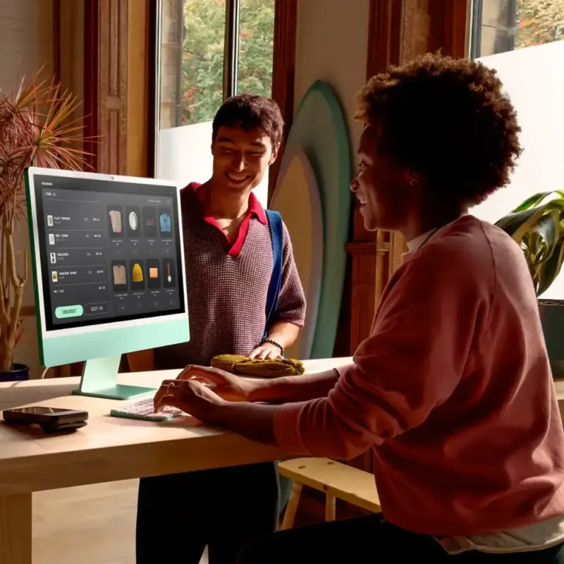 24-inch iMac M4 4.5K 10-Core CPU 10-Core GPU 16GB 512GB MWV03LL/A - Image 3