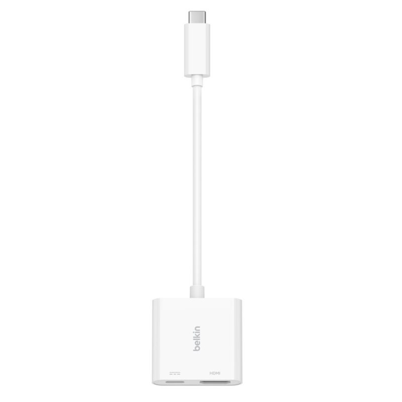 Belkin - USB C to HDMI Adapter - USB-C Port, 4K UHD, 60W AVC020ttWH-RL - Image 2