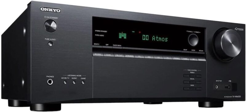 Onkyo TX-NR6050 7.2-Channel Network Home Theater Smart AV Receiver 8K/60, 4K/120Hz - Image 2