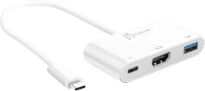 j5create - USB-C to HDMI & USB 3.0 with Power Delivery JCA379