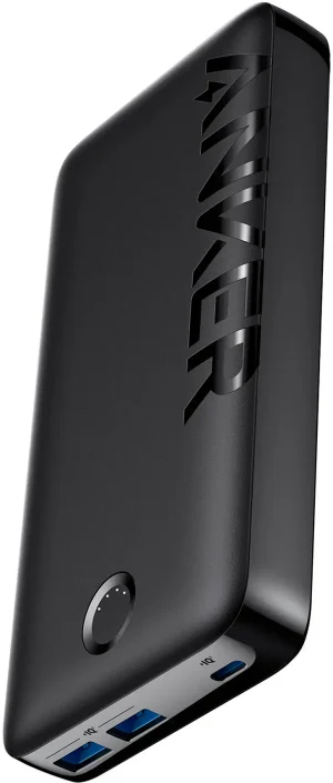 Anker - Power Bank (20000mAh, 20W, 1-Port) - Black A1288H11-1