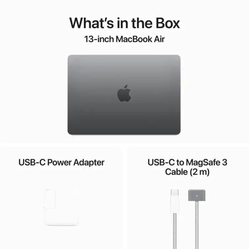 13-inch MacBook Air M3 8-Core CPU 10-Core GPU 24GB 512GB MC8M4LL/A - Image 7