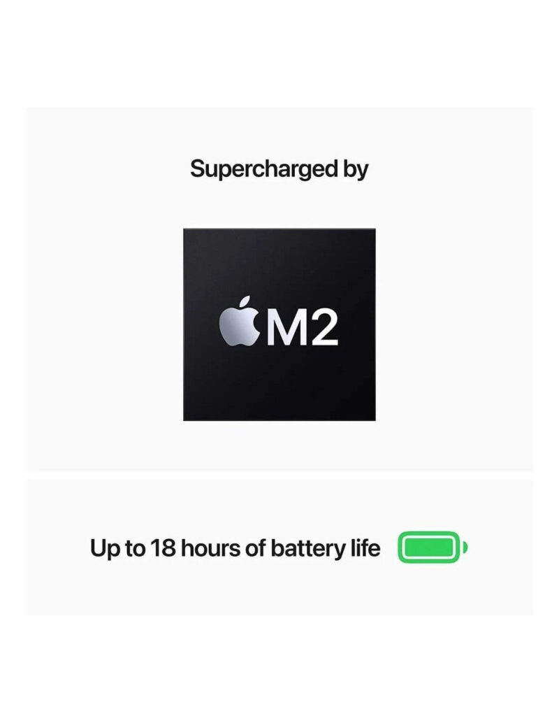13-inch MacBook Air M2 8-Core CPU 8-Core GPU 16GB 256GB MC7V4LL/A - Image 3