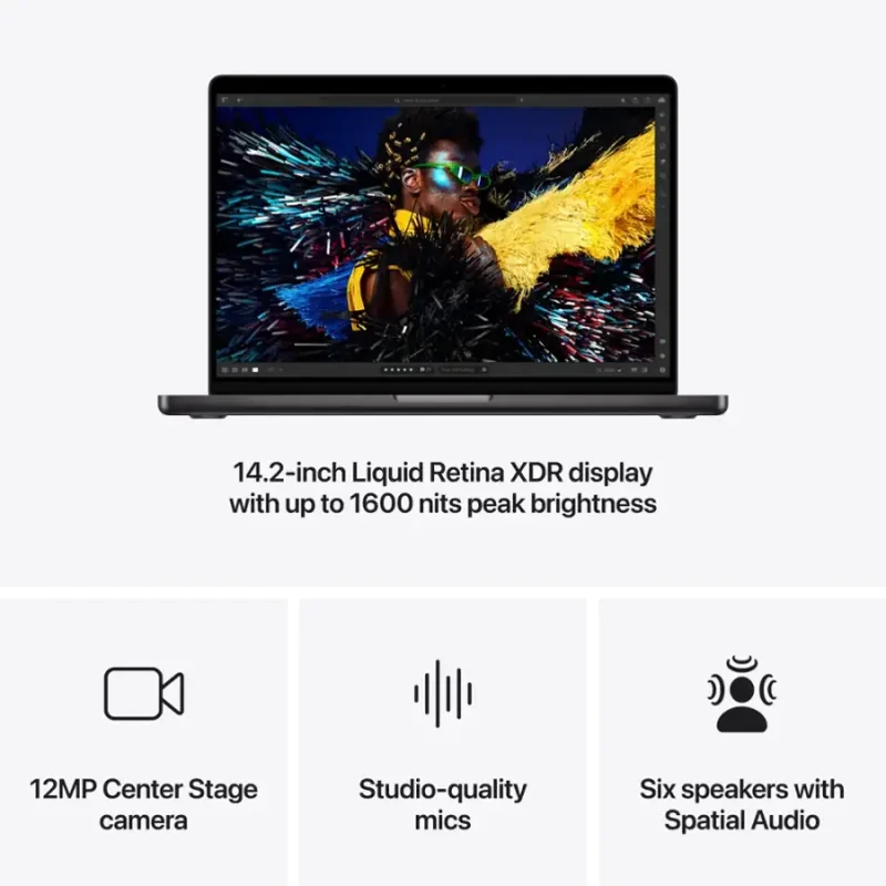 14-inch MacBook Pro M4 Pro 14-core 20-core 24GB 1TB MX2J3LL/A - Image 4