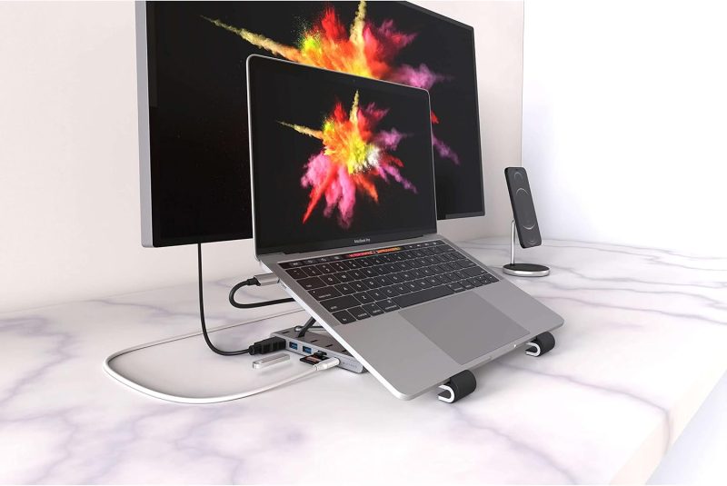 Hyper - 7-in-1 USB-C Hub Stand with MicroSD HD71H - Image 5