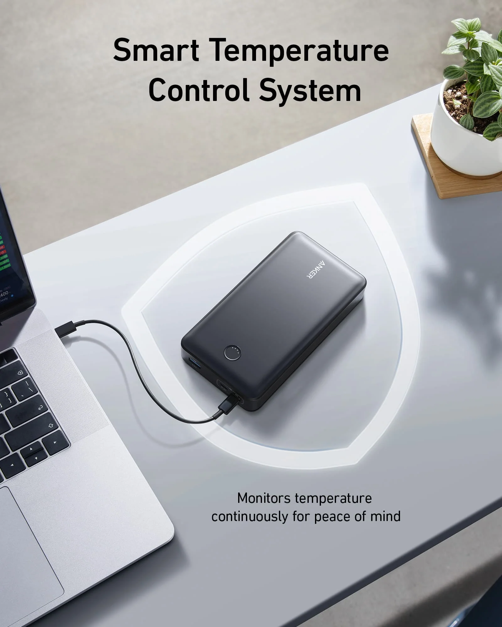 Anker - 537 Power Bank (24000mAh, 65W, 3-Port) A1379H11-1 - Image 6