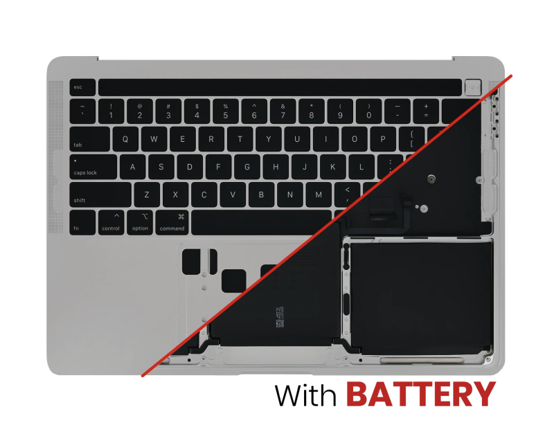 Complete Top Case (w/ Battery)