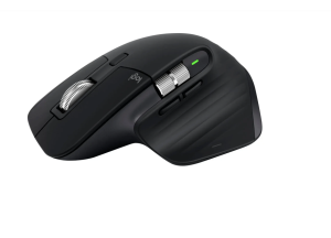 Logitech - MX Master 3S Wireless Laser Mouse with Ultrafast Scrolling - Black
